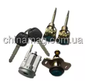 Комплект ключей и личинок Geely MK, 1018003964 SHINO Комплект ключей и личинок Geely MK, 1018003964 SHINO