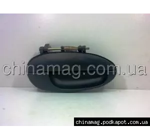 Ручка двери наружная задняя правая Chery QQ, S11-6205180 Лицензия Ручка двери наружная задняя правая Chery QQ, S11-6205180 Лицензия