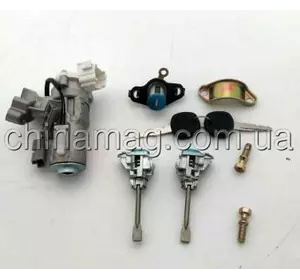 Замок зажигания с комплектом ключей BYD F3, 10251324-00 Лицензия Замок зажигания с комплектом ключей BYD F3, 10251324-00 Лицензия