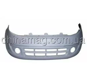 Бампер передний Chery Kimo, S12-2803601-DQ Лицензия Бампер передний Chery Kimo, S12-2803601-DQ Лицензия