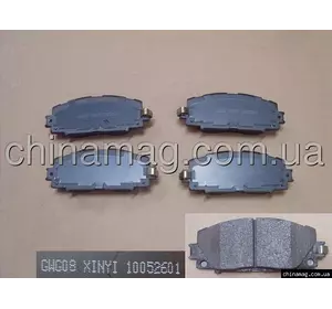 Колодки тормозные передние Great Wall Voleex, 3501140-G08, Производитель PARTS-MALL Колодки тормозные передние Great Wall Voleex, 3501140-G08, Производитель PARTS-MALL