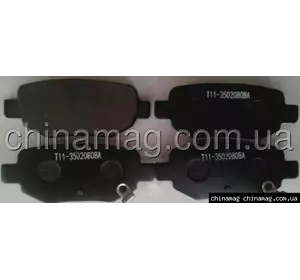 Колодки тормозные задние Chery Tiggo, T11-3502080BA KONNER Колодки тормозные задние Chery Tiggo, T11-3502080BA KONNER