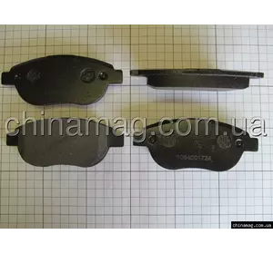 Колодки тормозные передние Geely Emgrand EC-7/EC-7RV, 1064001724 LPR Колодки тормозные передние Geely Emgrand EC-7/EC-7RV, 1064001724 LPR