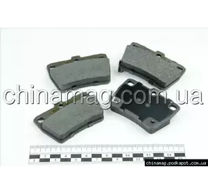 Колодки тормозные задние Chery Tiggo, T11-BJ3501080 Ashika Колодки тормозные задние Chery Tiggo, T11-BJ3501080 Ashika