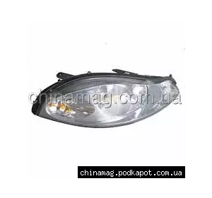 Фара передняя левая Chery Kimo, S12-3772010AB Лицензия Фара передняя левая Chery Kimo, S12-3772010AB Лицензия