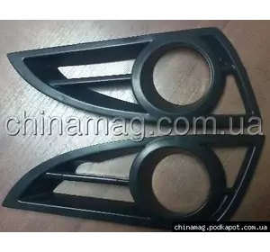 Решетка противотуманной фары правая Geely MK, 1018002985 Лицензия Решетка противотуманной фары правая Geely MK, 1018002985 Лицензия