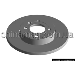 Диск тормозной передний Chery Amulet, A11-3501075 AUTOMEGA Диск тормозной передний Chery Amulet, A11-3501075 AUTOMEGA