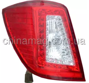 Фонарь задний левый Lifan X60, S4133300 Лицензия Фонарь задний левый Lifan X60, S4133300 Лицензия