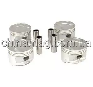 Поршень двигателя комплект 0.5 Geely CK, E020100106-050 Teikin Поршень двигателя комплект 0.5 Geely CK, E020100106-050 Teikin